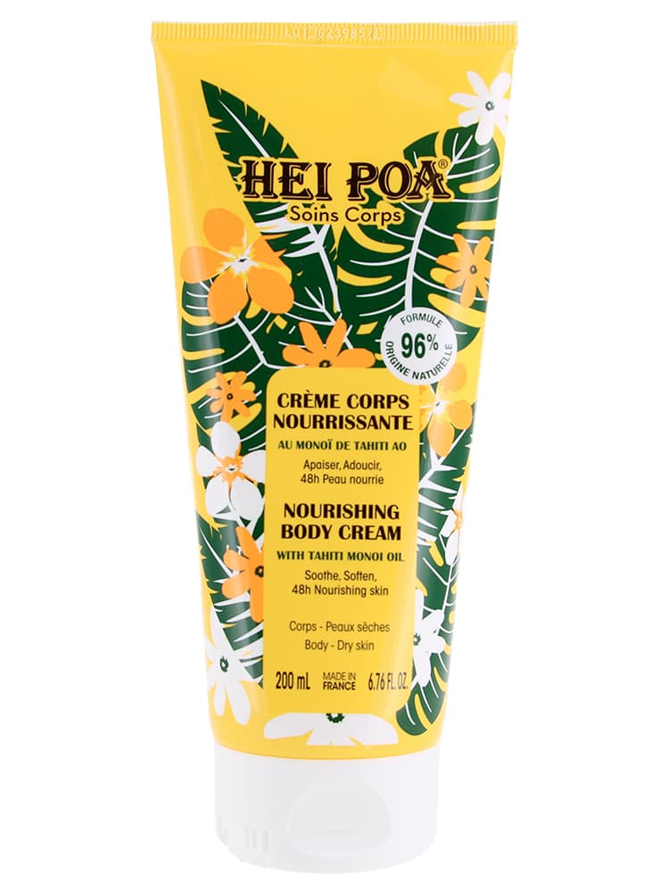 Hei Poa Crème Corps Nourrissante au Monoï Tahiti AO 200 ML