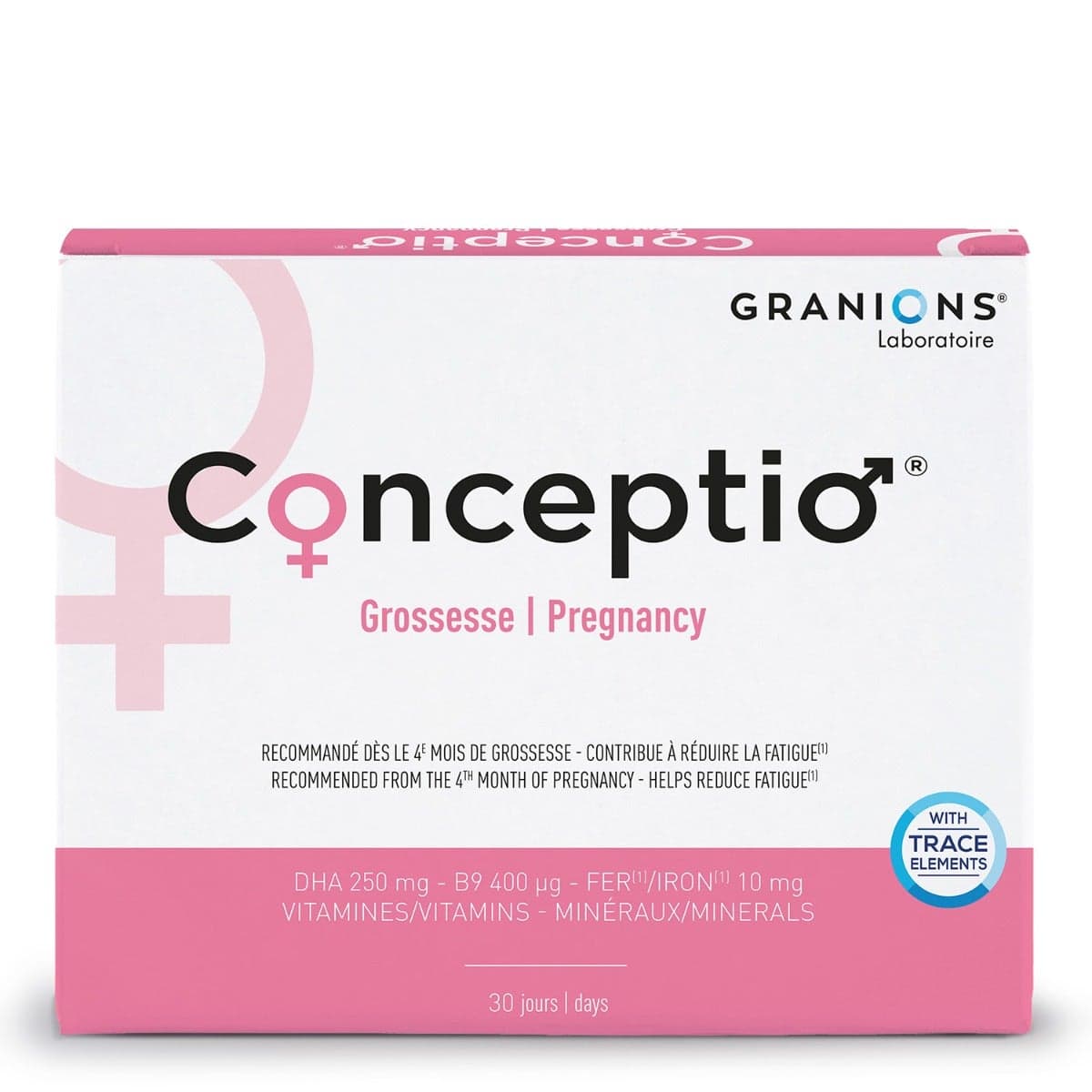 Conceptio Grossesse PREGNANCY - 30 capsules + 30 gélules