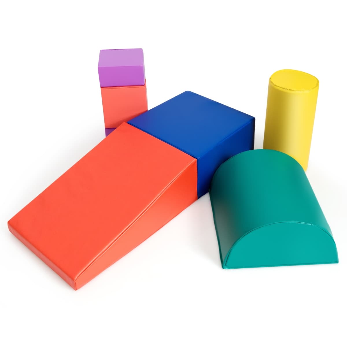 Costway6PCS Blocs de Construction en Mousse Jouets Educatifs pour Dvelopper les Cpacités Mtrices des Bébés modèle 3