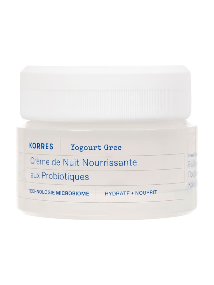 Korres Yaourt Grec Crème Nuit Nourrissante Probiotiques 40 ml