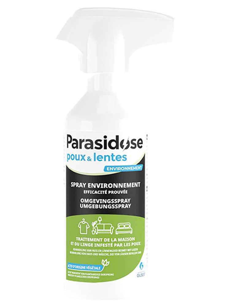 Parasidose Traitement de l'Environnement Poux Spray Actif Végétal 250 ml