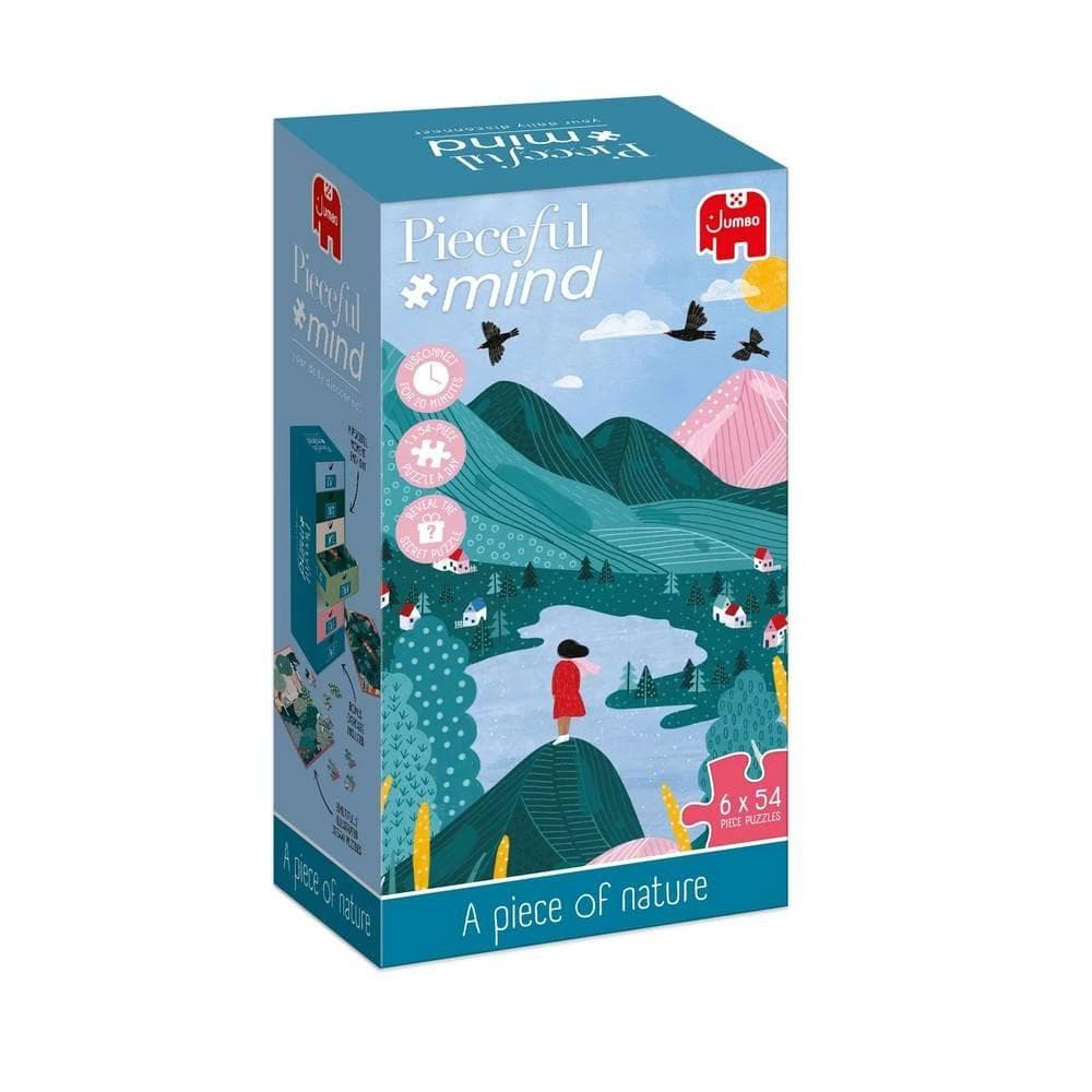 Puzzle 6 x 54 pièces : Apaiser son esprit - Un coin de nature