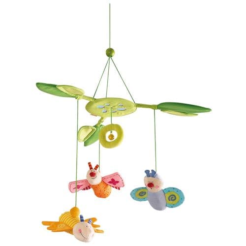 Haba fleur papillon mobile 50 x 45 cm